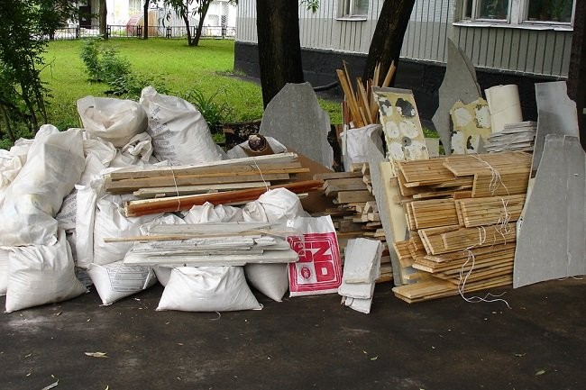 Вывоз строительного мусора в СПб
